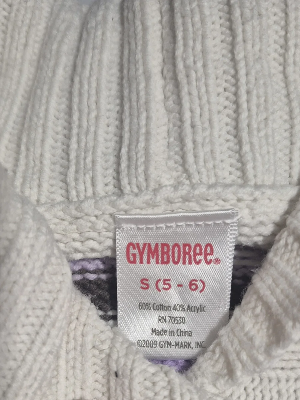 Gymboree Striped Sweater From 'Cowgirl At Heart' Collection-Size 5/6